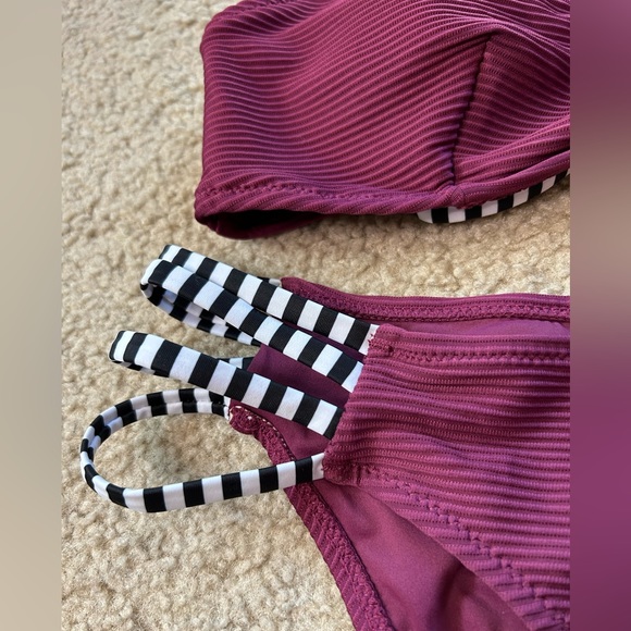 Cupshe strappy 2 peice bathing suit nwt - Picture 3 of 5